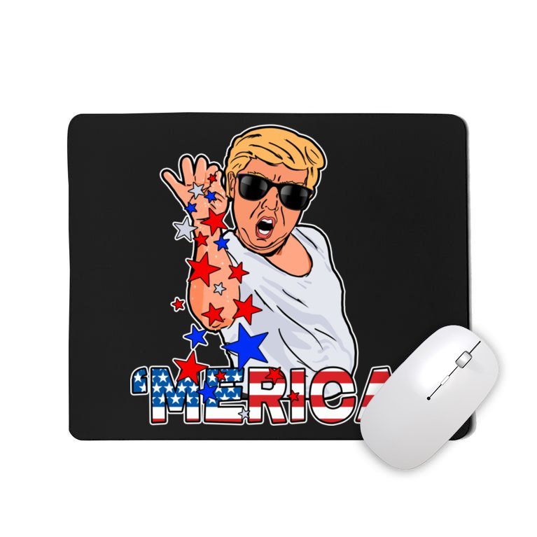 Trump Merica Salt Bae Mousepad