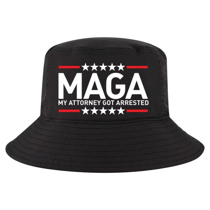 Trump My Attorney Got Arrested MAGA Cool Comfort Performance Bucket Hat