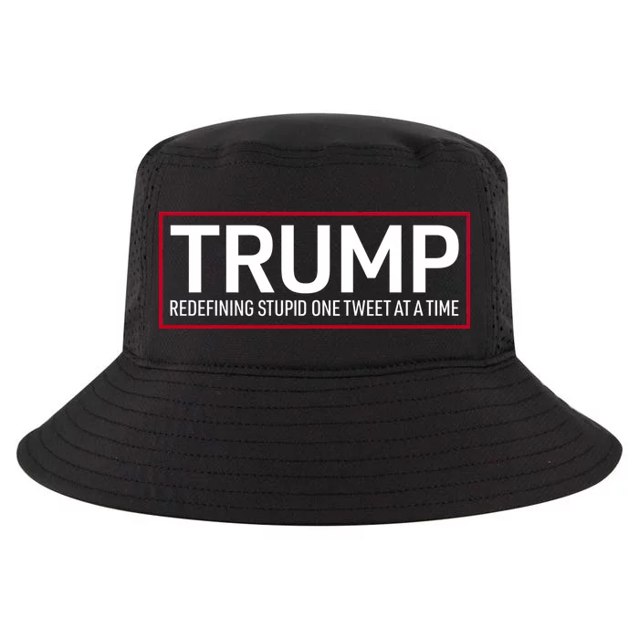 Trump Redefining Stupid One Tweet At A Time Cool Comfort Performance Bucket Hat