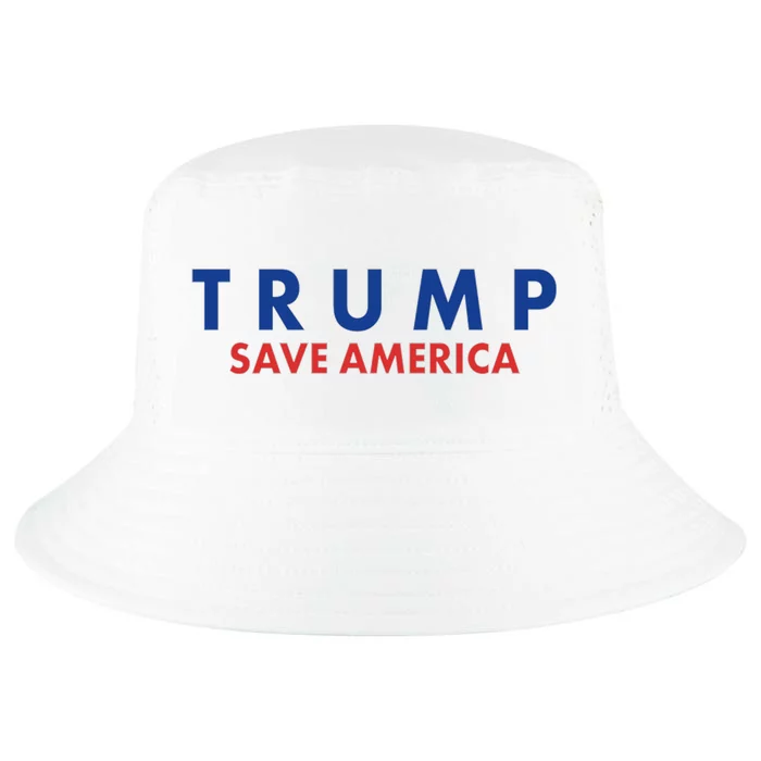 Trump Save American Logo Cool Comfort Performance Bucket Hat