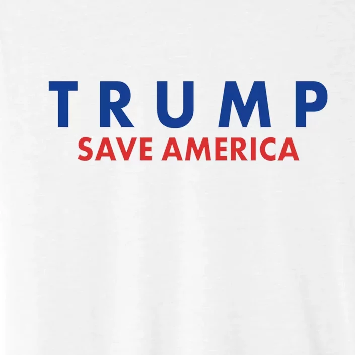 Trump Save American Logo ChromaSoft Performance T-Shirt