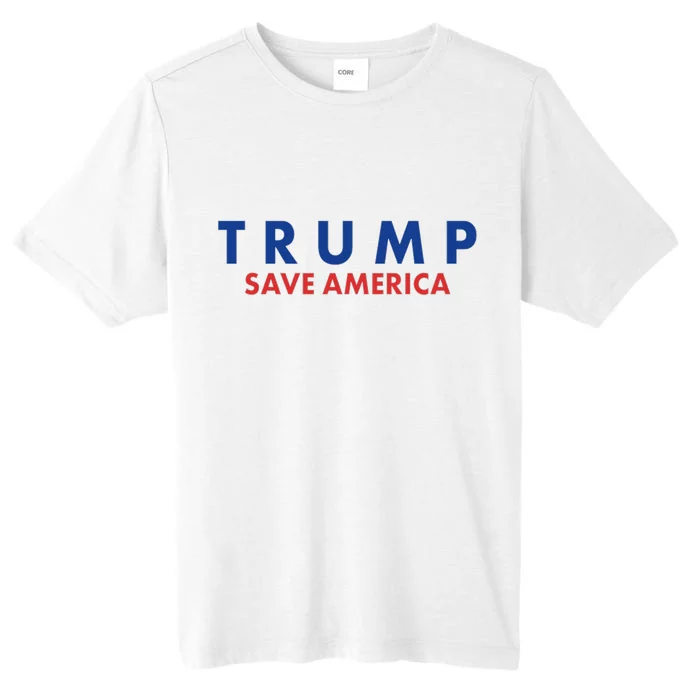 Trump Save American Logo ChromaSoft Performance T-Shirt