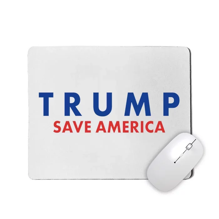 Trump Save American Logo Mousepad