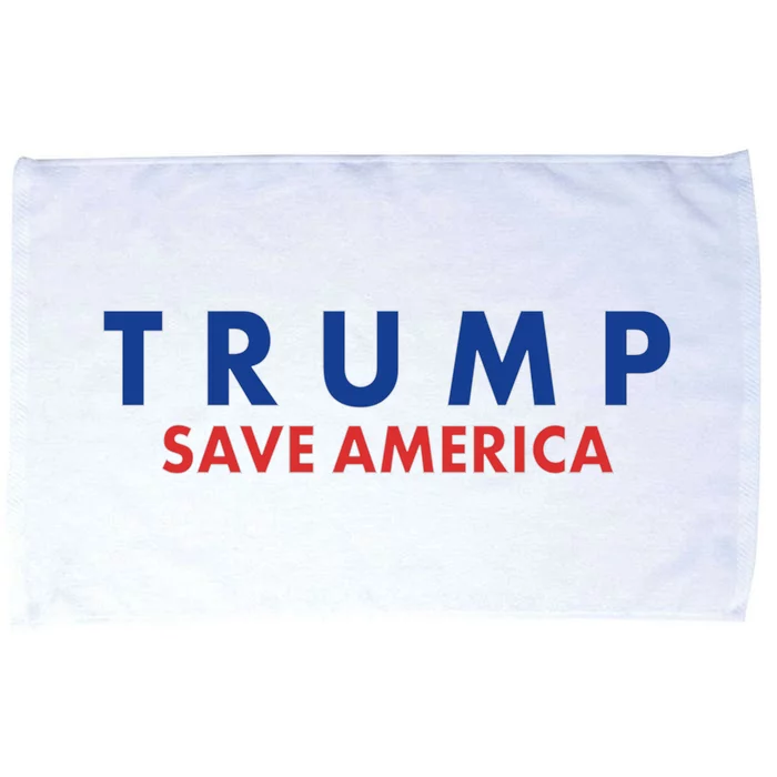 Trump Save American Logo Microfiber Hand Towel