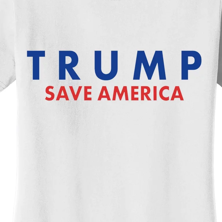 Trump Save American Logo Women's T-Shirt