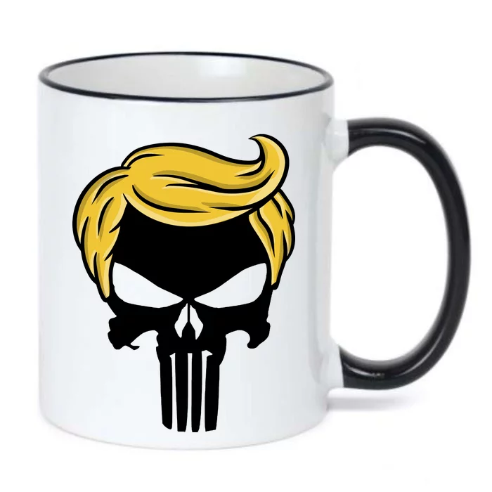 Trump Skull Black Color Changing Mug