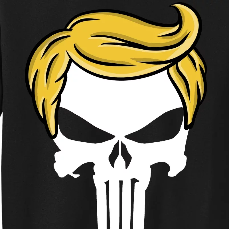 Trump Skull Tall Sweatshirt