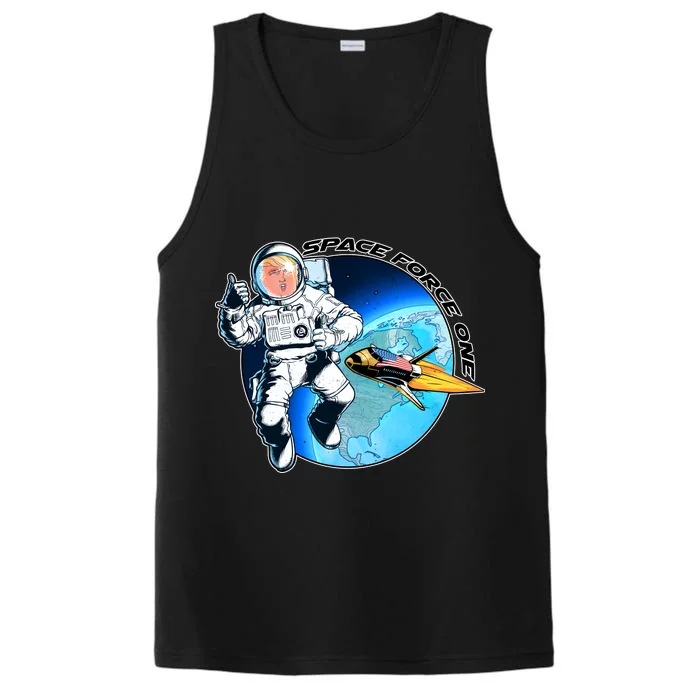 Trump Space Force One Performance Tank