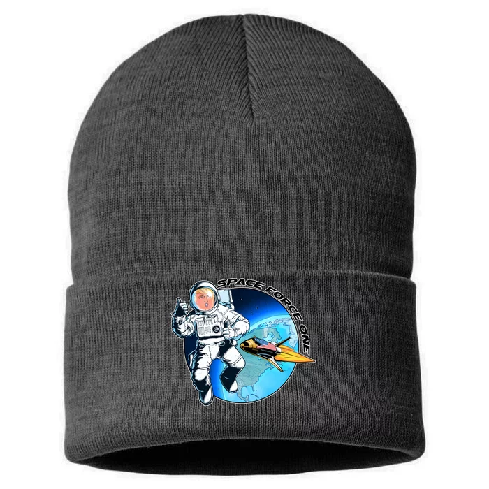 Trump Space Force One Sustainable Knit Beanie