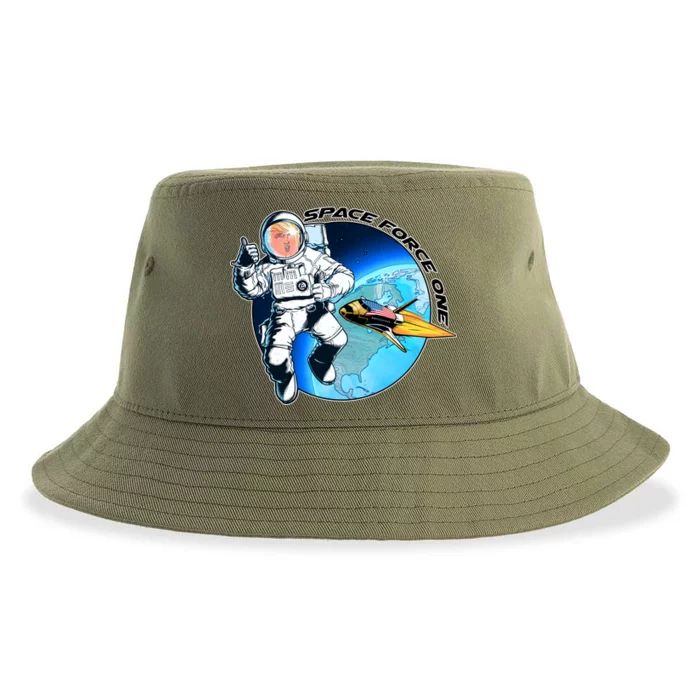 Trump Space Force One Sustainable Bucket Hat