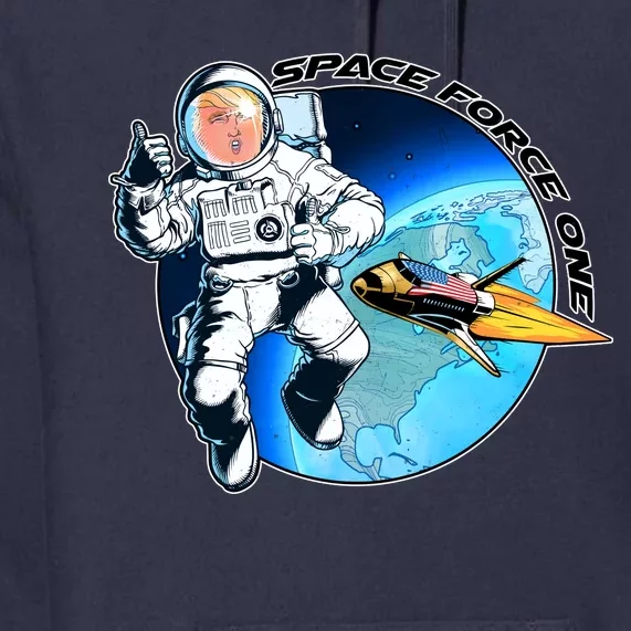 Trump Space Force One Premium Hoodie