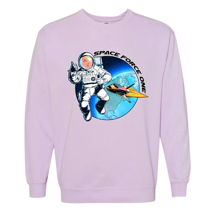 Trump Space Force One Garment-Dyed Sweatshirt