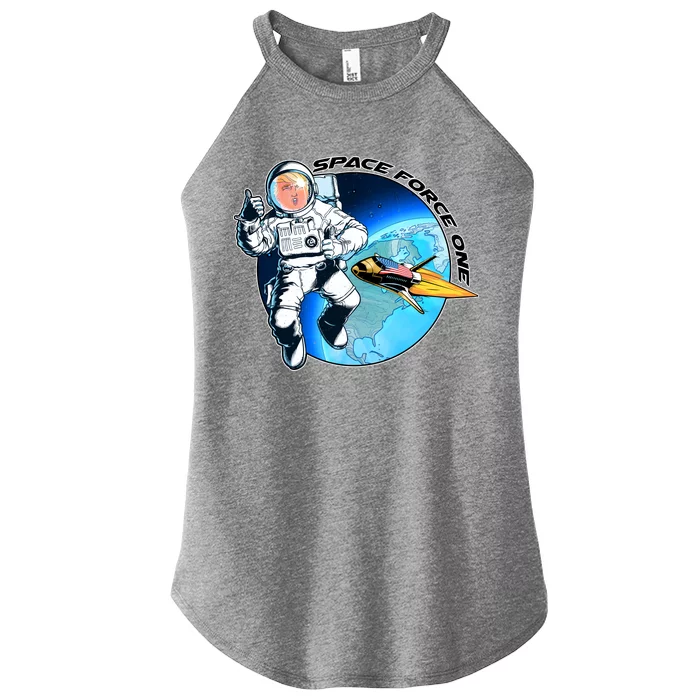 Trump Space Force One Women’s Perfect Tri Rocker Tank