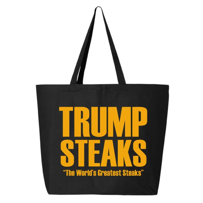 Trump Steaks President Donald Political Election Funny Humor 25L Jumbo Tote