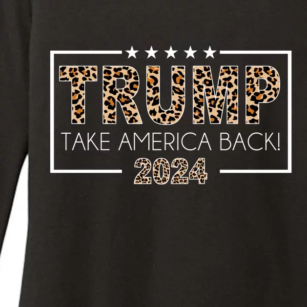 Trump Take America Back 2024 Womens CVC Long Sleeve Shirt