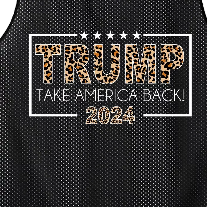 Trump Take America Back 2024 Mesh Reversible Basketball Jersey Tank