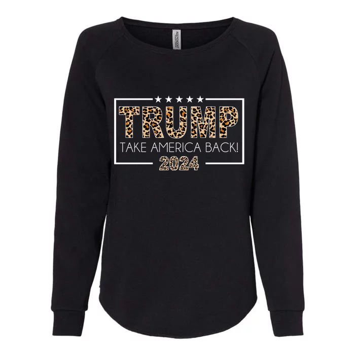 Trump Take America Back 2024 Womens California Wash Sweatshirt