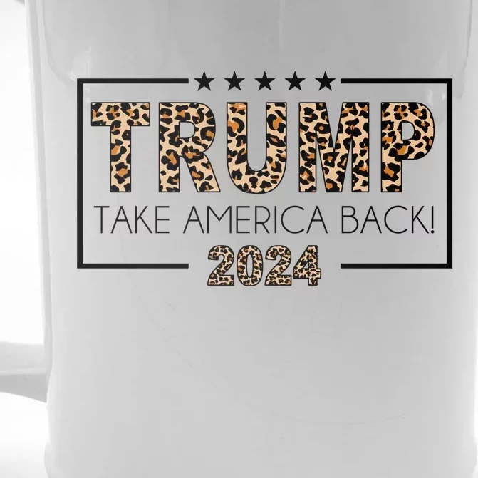 Trump Take America Back 2024 Front & Back Beer Stein