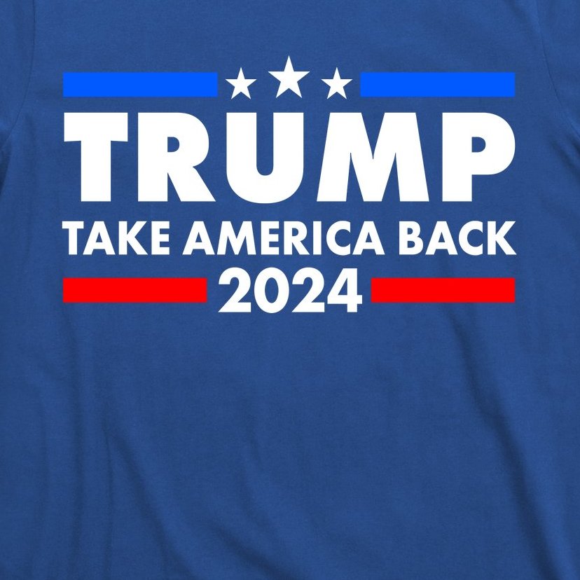 Trump Take America Back 2024 Election Logo TShirt TeeShirtPalace