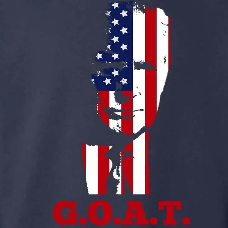 Trump USA Flag GOAT Toddler Hoodie