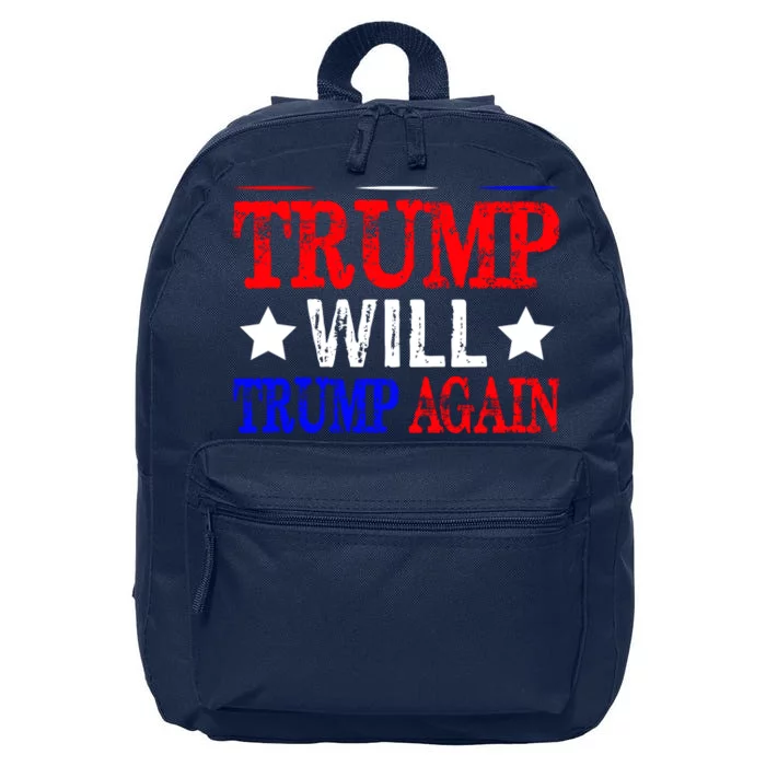 Trump Will Trump Again 16 in Basic Backpack