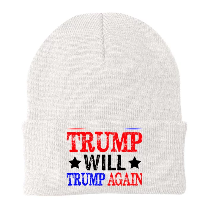 Trump Will Trump Again Knit Cap Winter Beanie