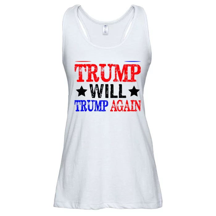 Trump Will Trump Again Ladies Essential Flowy Tank