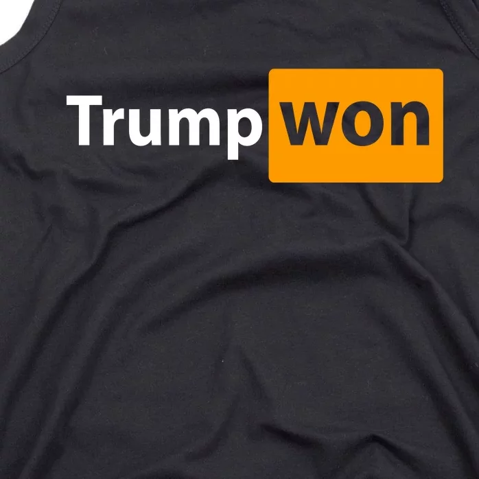 Trump Won Tank Top