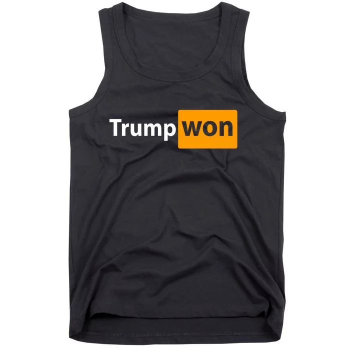 Trump Won Tank Top