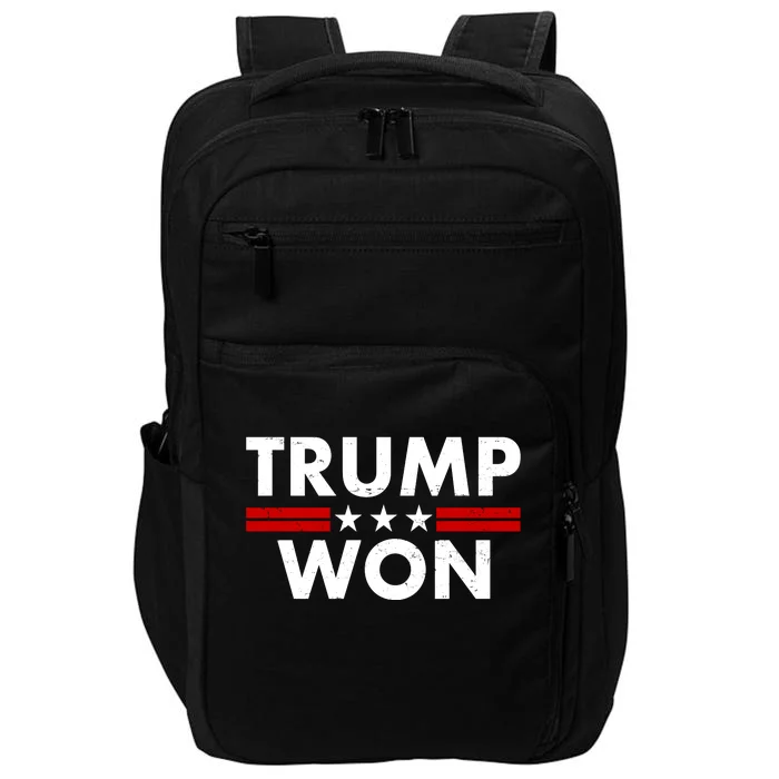 Trump Won 2021 Election Pro Trump Impact Tech Backpack