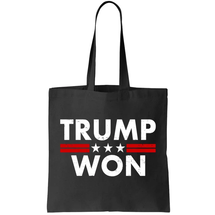 Trump Won 2021 Election Pro Trump Tote Bag