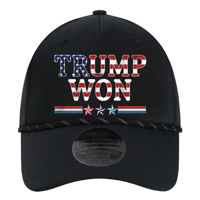 Trump Won American Flag Pro Republican Performance The Dyno Cap