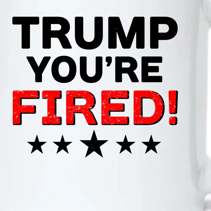 Trump You're Fired! Pro Biden Black Color Changing Mug