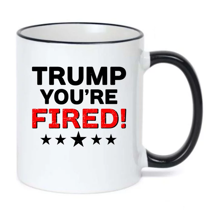 Trump You're Fired! Pro Biden Black Color Changing Mug