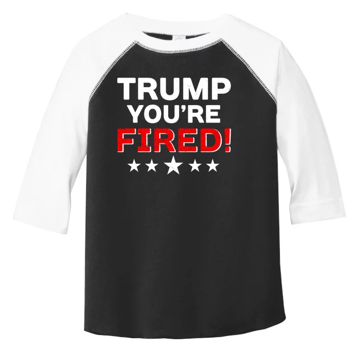 Trump You're Fired! Pro Biden Toddler Fine Jersey T-Shirt