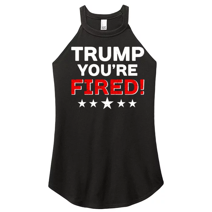 Trump You're Fired! Pro Biden Women’s Perfect Tri Rocker Tank