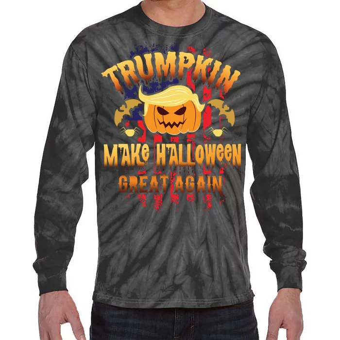 Trumpkin 2020 Make America Great Again Tie-Dye Long Sleeve Shirt