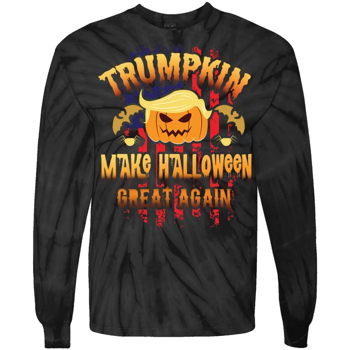 Trumpkin 2020 Make America Great Again Tie-Dye Long Sleeve Shirt