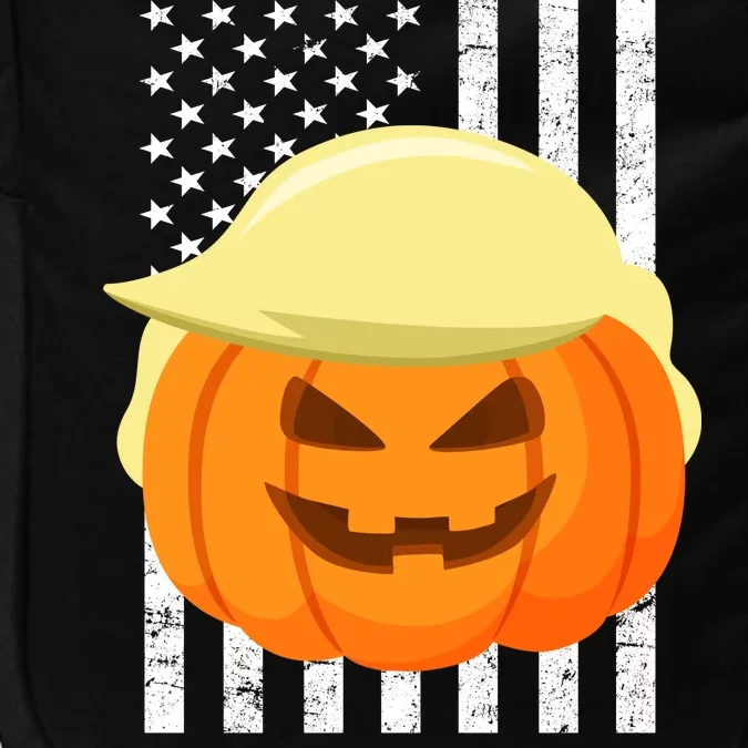 Trumpkin Donald Trump Funny Halloween Impact Tech Backpack