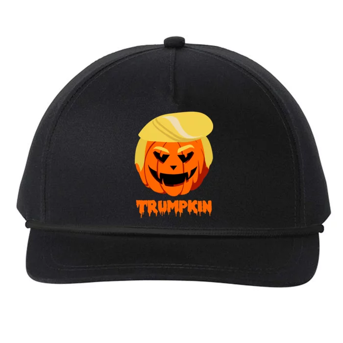 Trumpkin Funny Donald Trump Pumpkin Snapback Five-Panel Rope Hat