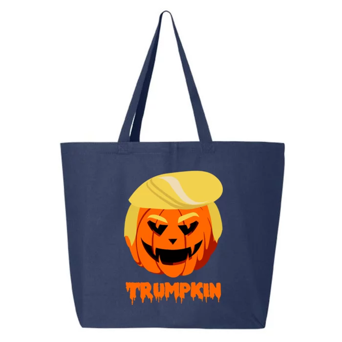 Trumpkin Funny Donald Trump Pumpkin 25L Jumbo Tote