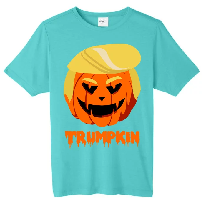 Trumpkin Funny Donald Trump Pumpkin ChromaSoft Performance T-Shirt