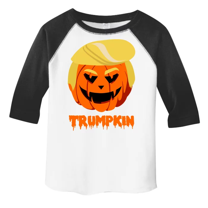 Trumpkin Funny Donald Trump Pumpkin Toddler Fine Jersey T-Shirt