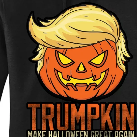 Trumpkin Make Halloween Great Again Women's Pullover Hoodie