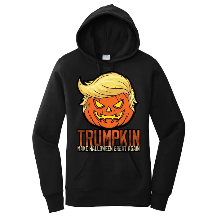 Trumpkin Make Halloween Great Again Women's Pullover Hoodie