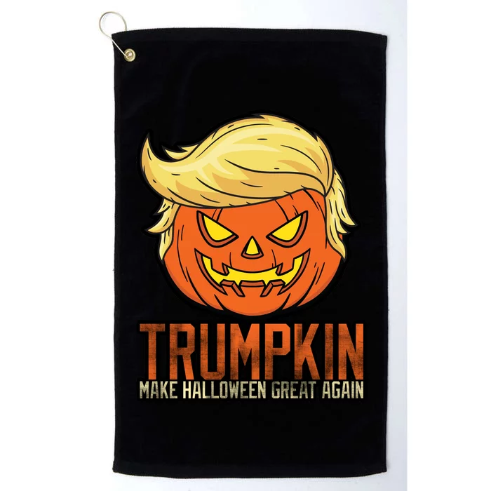 Trumpkin Make Halloween Great Again Platinum Collection Golf Towel