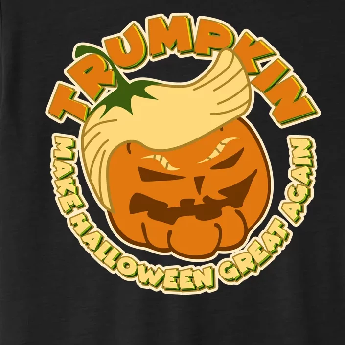 Trumpkin Make Halloween Great Again Fun Pumpkin ChromaSoft Performance T-Shirt