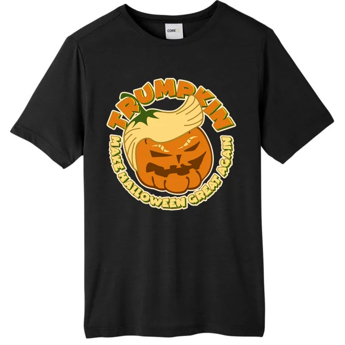 Trumpkin Make Halloween Great Again Fun Pumpkin ChromaSoft Performance T-Shirt