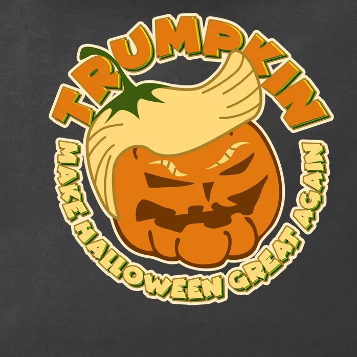 Trumpkin Make Halloween Great Again Fun Pumpkin Zip Tote Bag