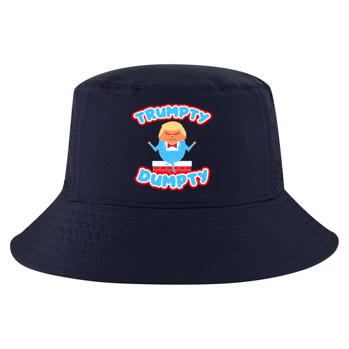 Trumpy Dumpty Funny Donald Trump Brick Wall Cool Comfort Performance Bucket Hat